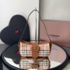 Bolsa Burberry Sling Check - Bege/Marrom