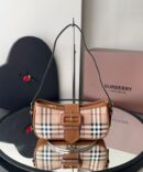 Bolsa Burberry Sling Check - Bege/Marrom