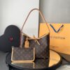 Bolsa LV Carryall Monogram PM - Marrom