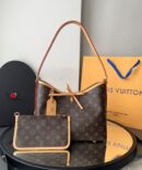 Bolsa LV Carryall Monogram PM - Marrom