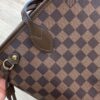 Bolsa LV Neverfull PM Damier - Marrom/Vermelho