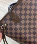 Bolsa LV Neverfull PM Damier - Marrom/Vermelho