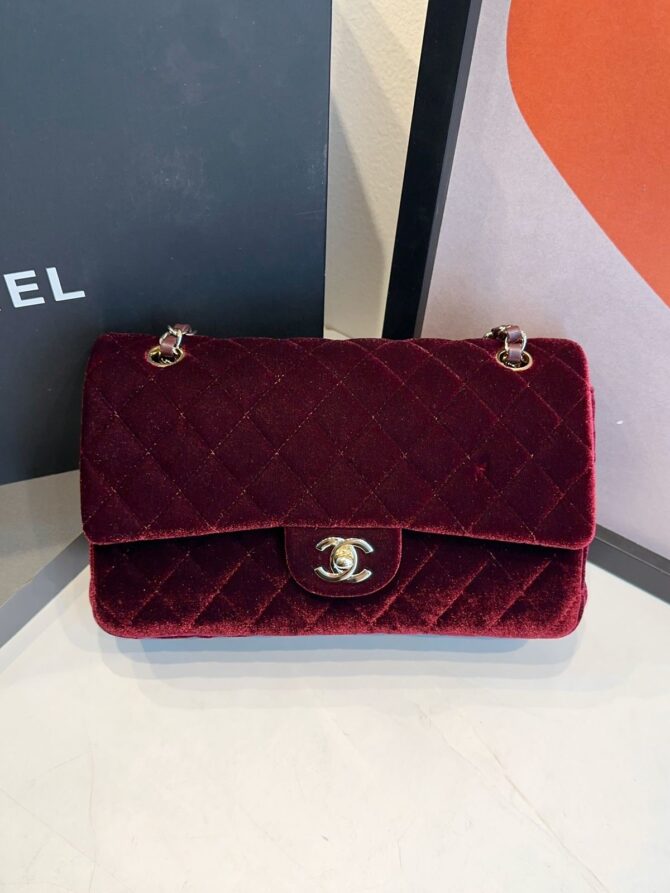 Bolsa Chanel Classic 11.12 Camurça - Imagem 29