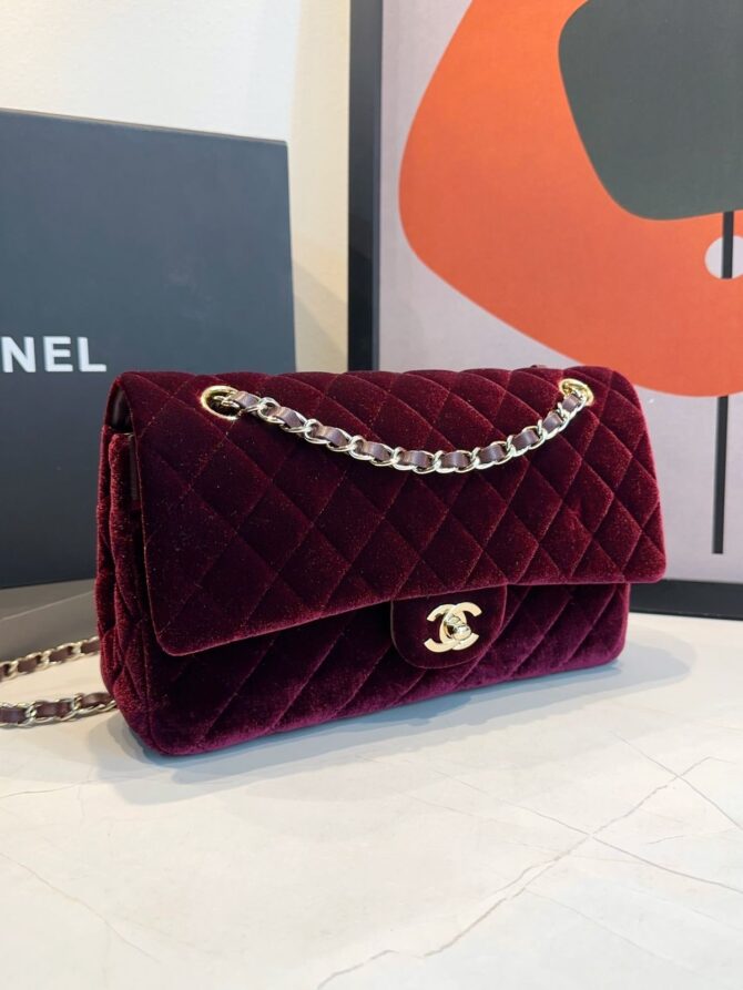 Bolsa Chanel Classic 11.12 Camurça - Imagem 30