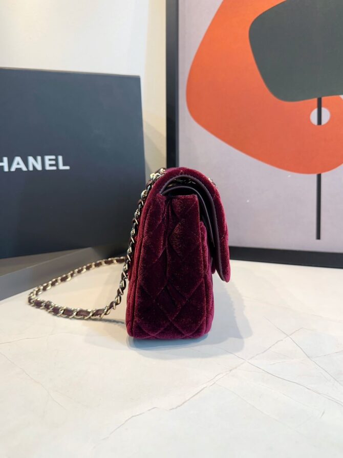 Bolsa Chanel Classic 11.12 Camurça - Imagem 31