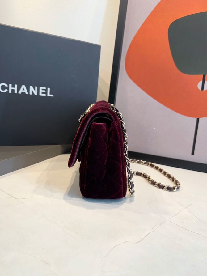 Bolsa Chanel Classic 11.12 Camurça - Imagem 33