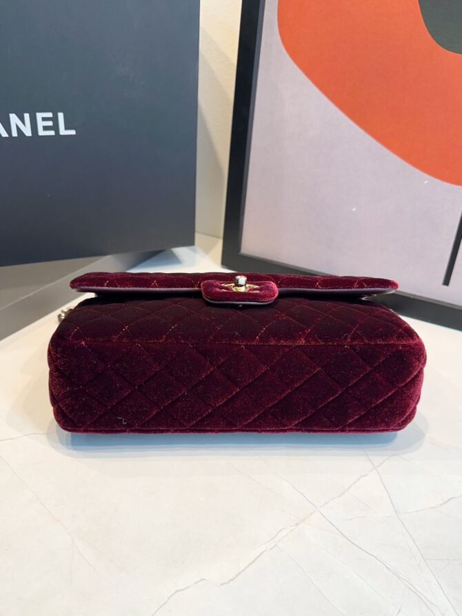 Bolsa Chanel Classic 11.12 Camurça - Imagem 35
