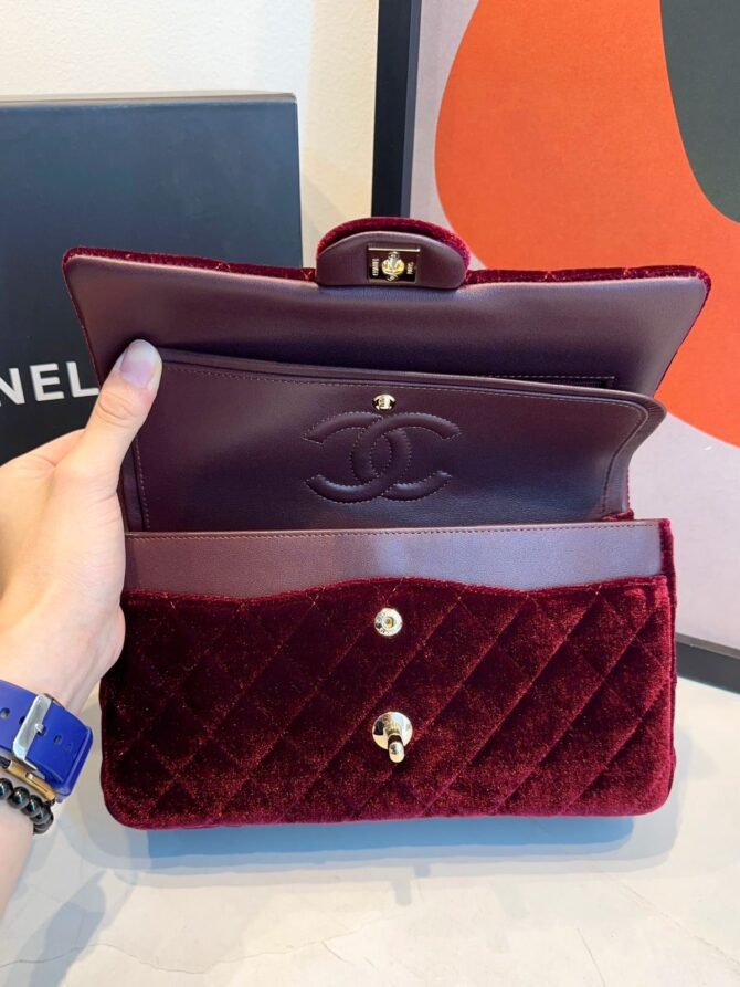 Bolsa Chanel Classic 11.12 Camurça - Imagem 37