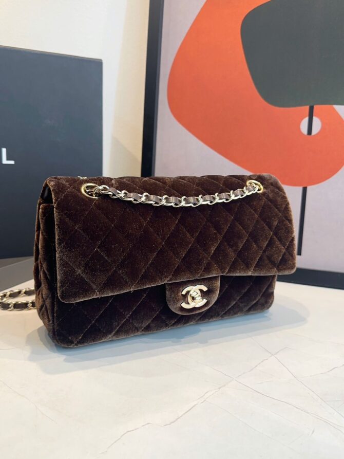 Bolsa Chanel Classic 11.12 Camurça - Imagem 41