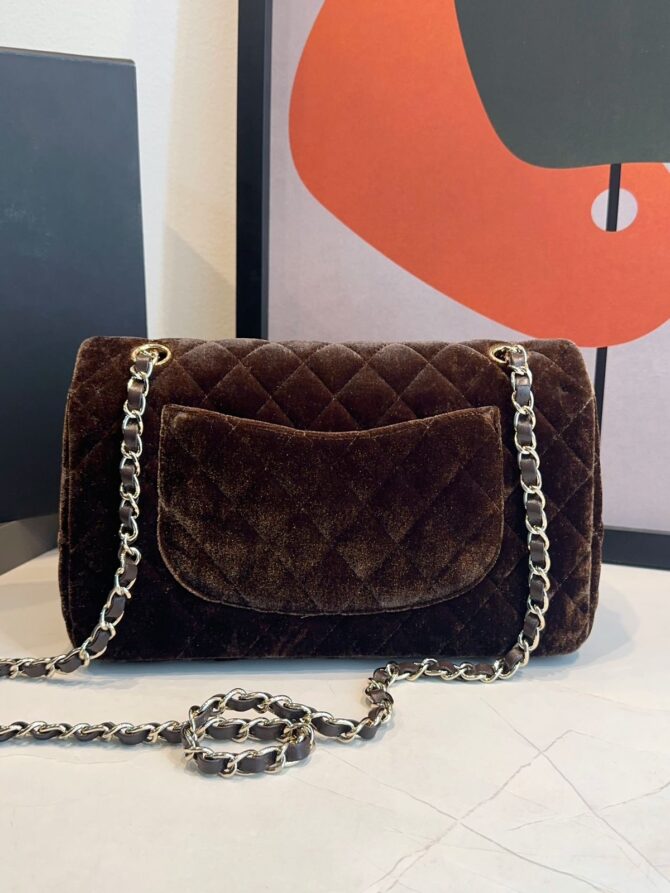 Bolsa Chanel Classic 11.12 Camurça - Imagem 43
