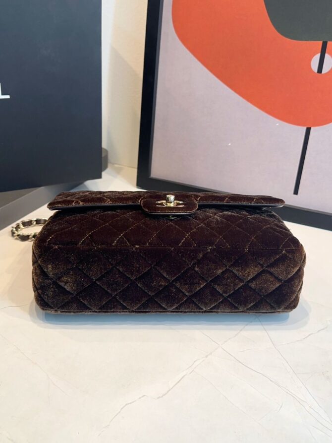 Bolsa Chanel Classic 11.12 Camurça - Imagem 46