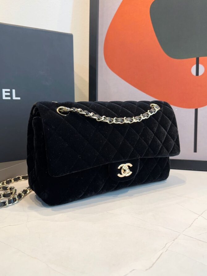 Bolsa Chanel Classic 11.12 Camurça - Imagem 52