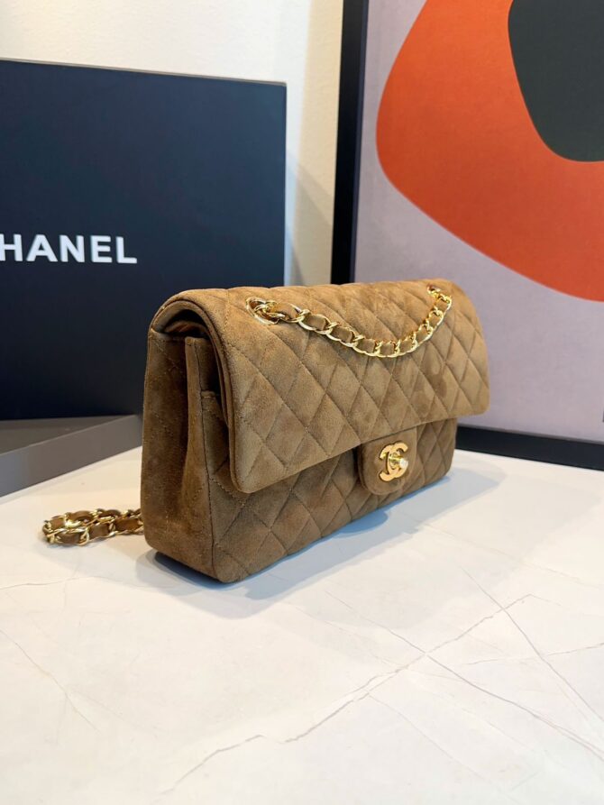 Bolsa Chanel Classic 11.12 Camurça - Imagem 7