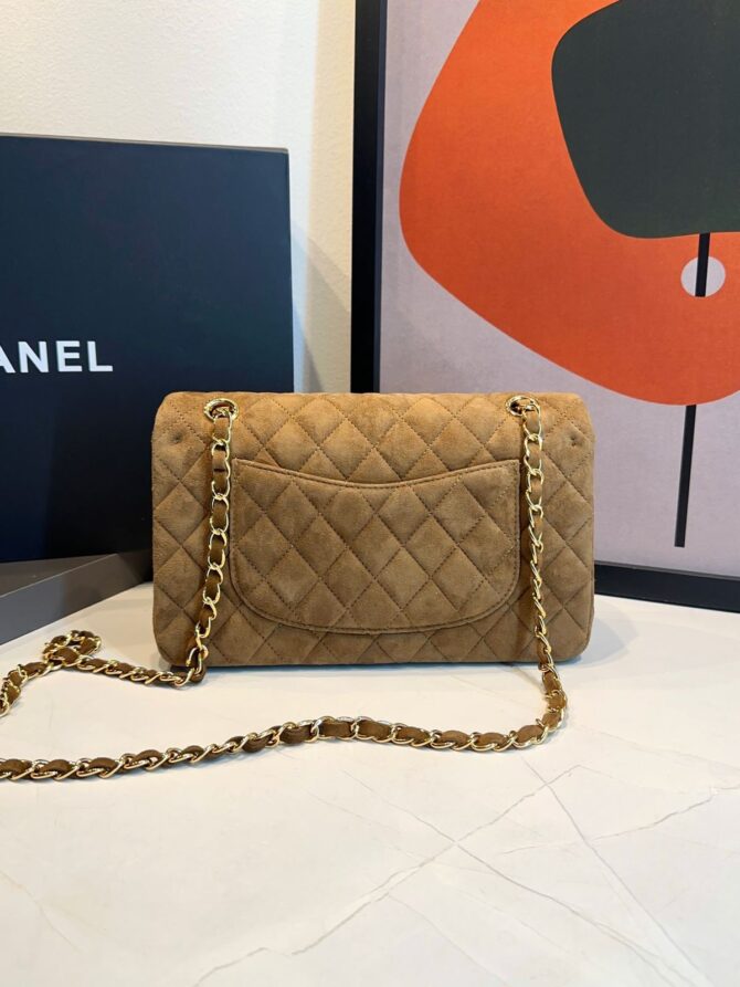Bolsa Chanel Classic 11.12 Camurça - Imagem 9
