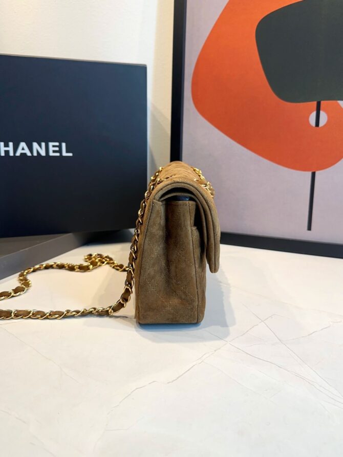 Bolsa Chanel Classic 11.12 Camurça - Imagem 10