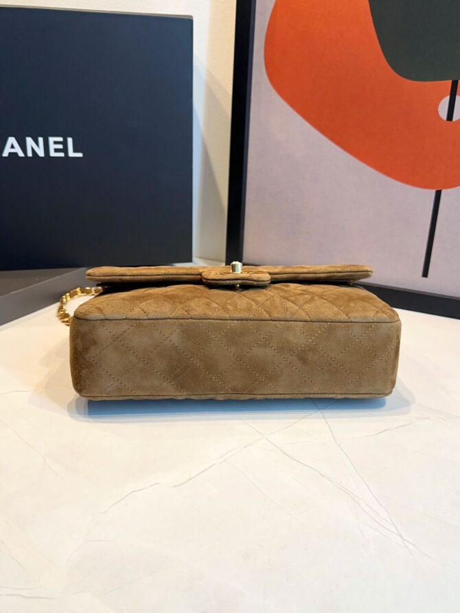 Bolsa Chanel Classic 11.12 Camurça - Imagem 11