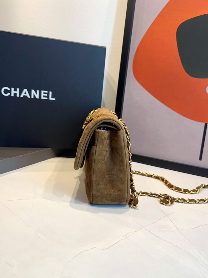 Bolsa Chanel Classic 11.12 Camurça - Imagem 12