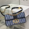 Bolsa Dior Montaigne Jacquard - Azul