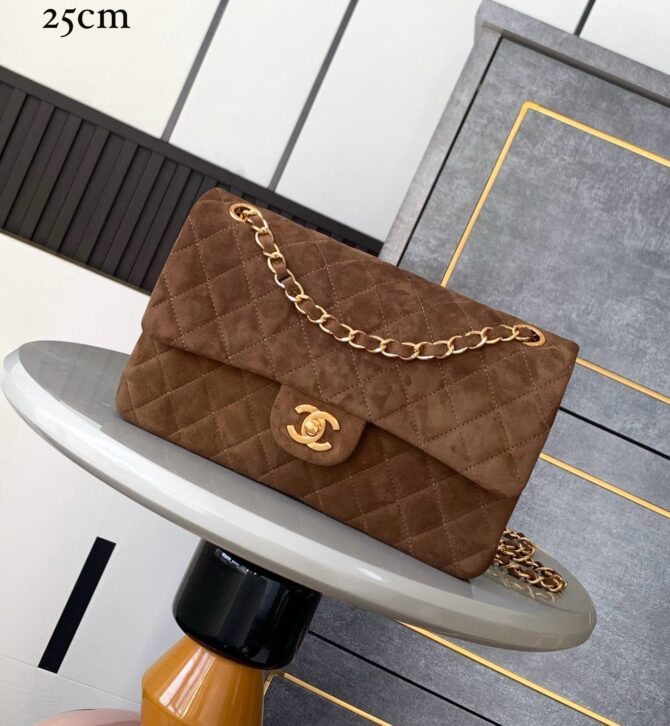 Bolsa Chanel Classic 255 Camurça