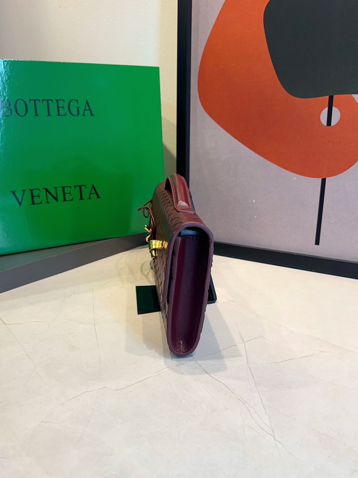 Bolsa Clutch Bottega Long Andiamo - Imagem 24