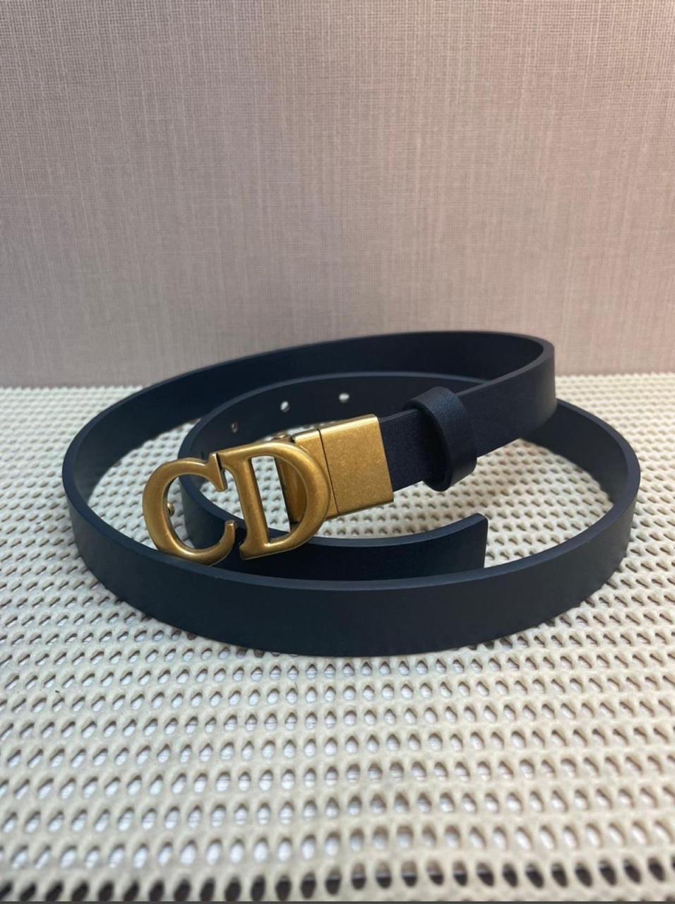 Cinto Dior Saddle Belt - Oferta