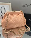 Bolsa Chanel Clutch -Salmão 