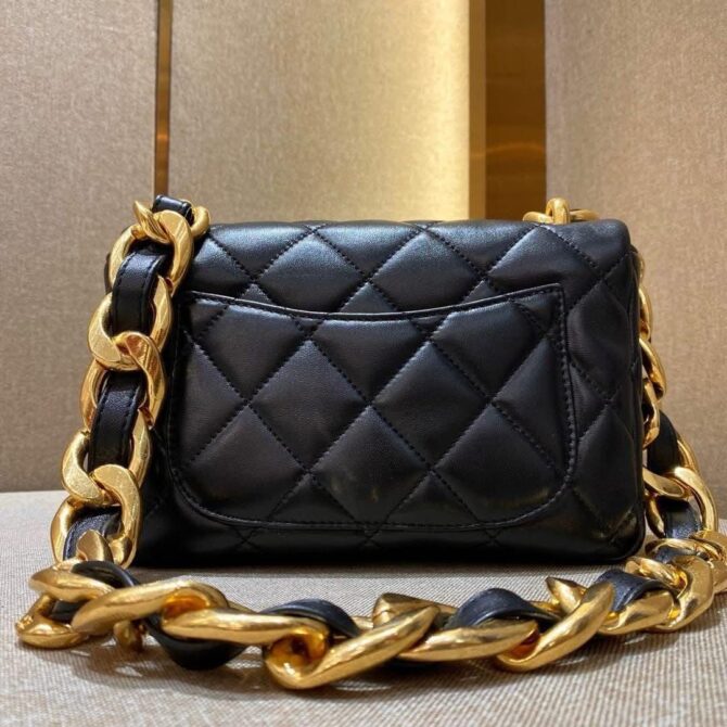 Bolsa Chanel Couro De Cordeiro - Oferta - Imagem 3