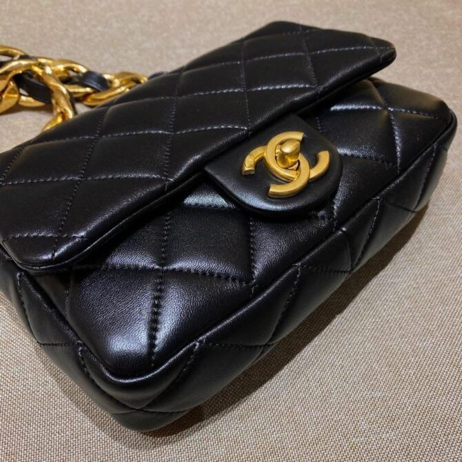 Bolsa Chanel Couro De Cordeiro - Oferta - Imagem 5