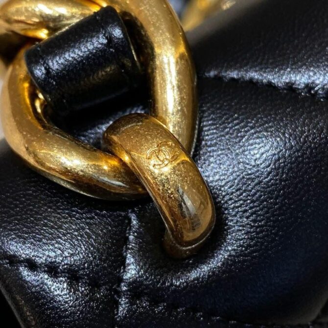 Bolsa Chanel Couro De Cordeiro - Oferta - Imagem 8