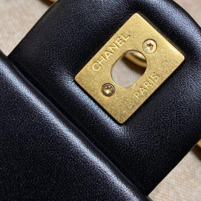 Bolsa Chanel Couro De Cordeiro - Oferta - Imagem 11