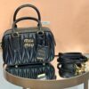 Bolsa Miu Miu Acardie Matelassê - Preto