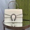 Bolsa GG Dionysus Top Handle Verniz - Branco