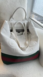 Bolsa Gucci Tote Web - Branco