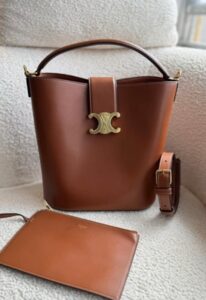 Bolsa Celine Louise - Caramelo
