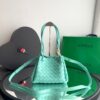 Bolsa Bottega Paraquedas Pequena - Verde Menta