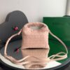 Bolsa Bottega Veneta Mini Hop - Salmão