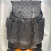 Mochila LV Christopher Empreinte - Preto