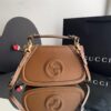 Bolsa Gucci Blondie De Alça Média - Marrom