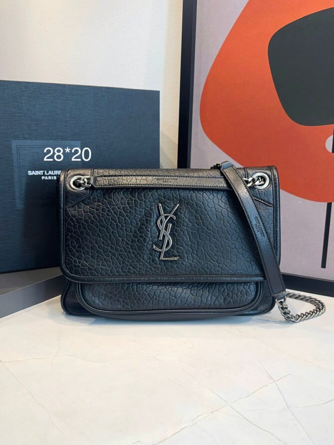 Bolsa YSL Niki G Granulada - Imagem 27