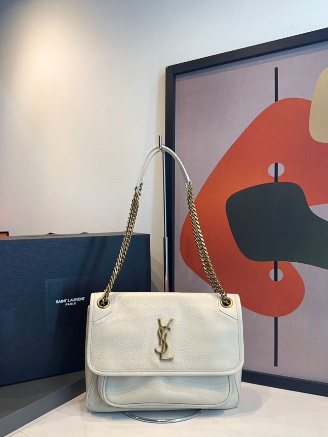 Bolsa YSL Niki G Granulada - Imagem 37