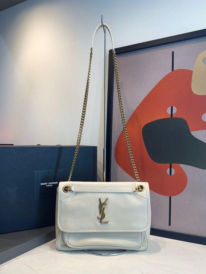 Bolsa YSL Niki G Granulada - Imagem 42