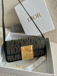 Bolsa Miss Dior Aplicações - Preto