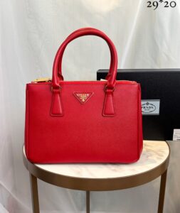 Bolsa Prada Galleria Media - Vermelho