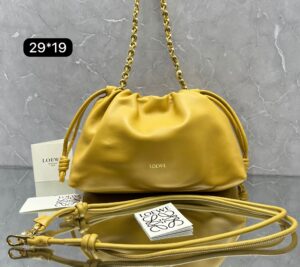 Bolsa Loewe Flamenco - Mostarda