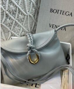 Bolsa Bottega Veneta Pequena Liberta - Azul