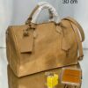 Bolsa LV Speedy Solft 30 Couro - Bege