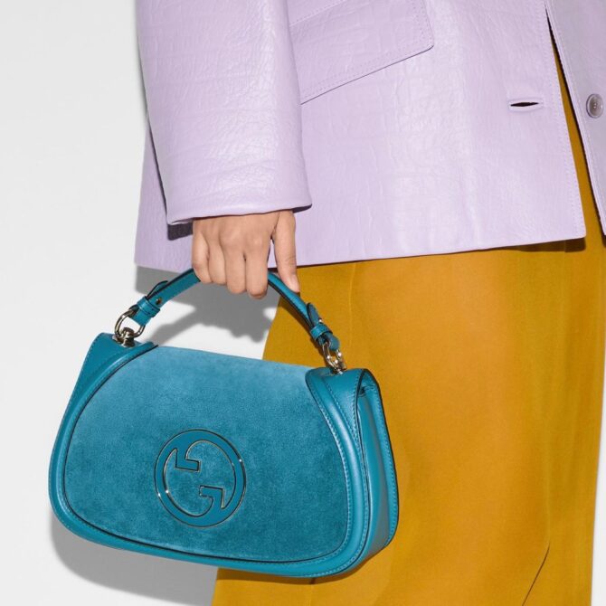 Bolsa Gucci Blondie Camurça - Imagem 3