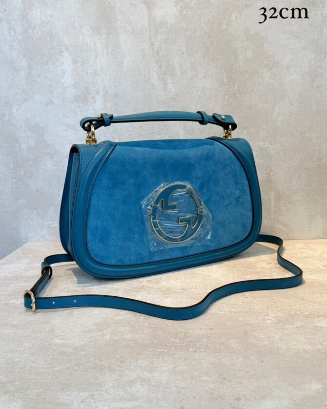 Bolsa Gucci Blondie Camurça - Imagem 5