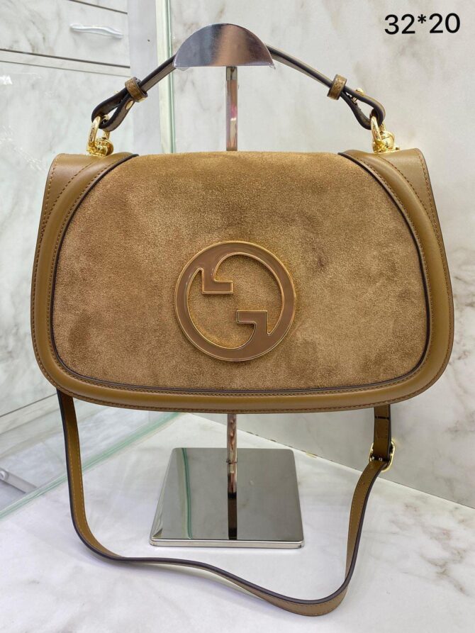 Bolsa Gucci Blondie Camurça