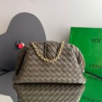 Bolsa Bottega Veneta Lauren 1980 - Verde Militar